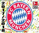 Bayern Münih, Bundesliga 2017-2018 şampiyonu, onun altıncı ardışık lig şampiyonluğunu kazandı